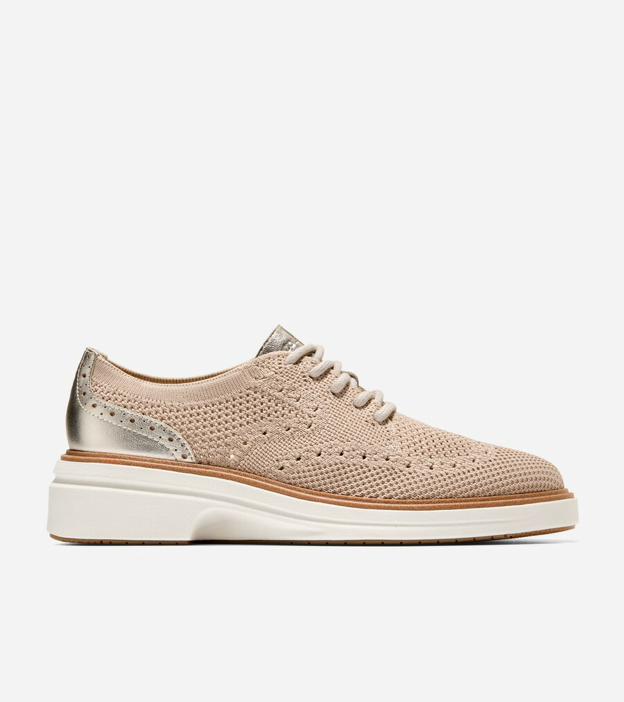 電話を掛けるハーン Colehaan ウイメンズ シューズ オックスフォード 一風変わった地びた シティスペクター スティッチライト オックスフォード womens W36986 CH ともし火 セサミ スティッチライト / ホンブルグ帽 ゴールド なめし革