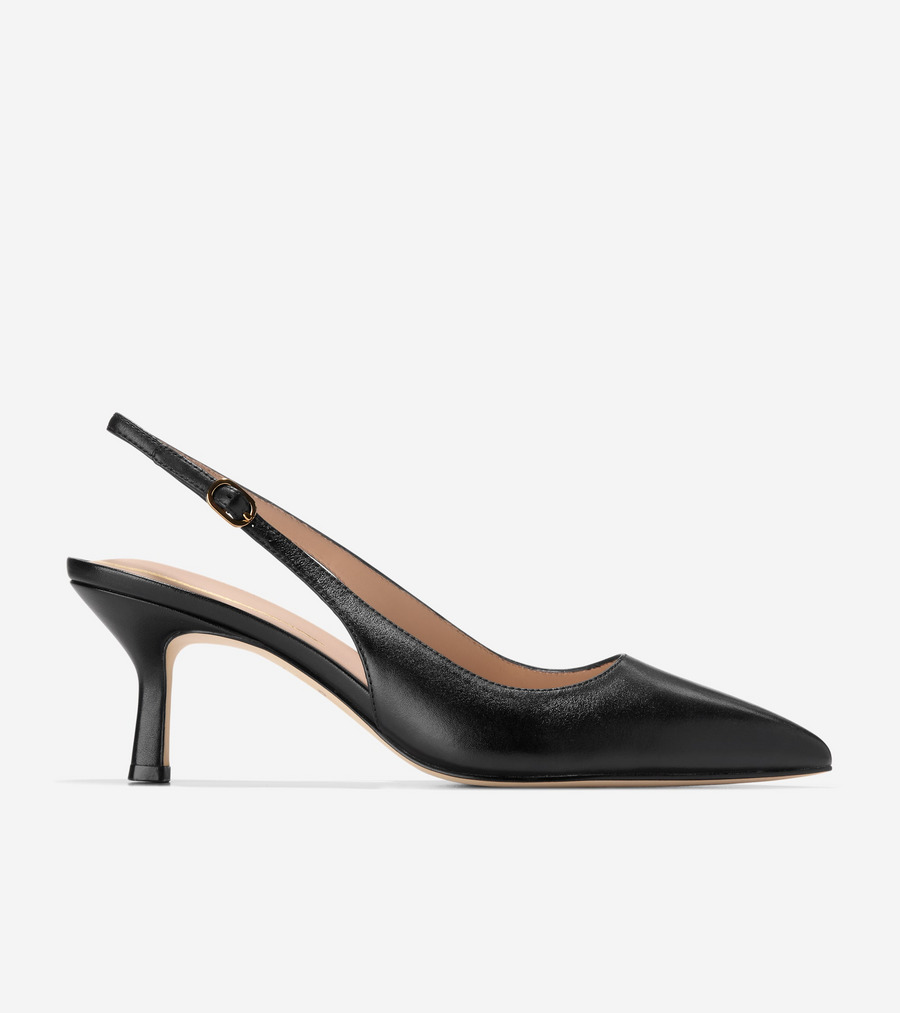 コールハーン Colehaan ウイメンズ シューズ パンプス & ウェッジ ハンセル スリング バック パンプ womens W33777 ブラック　レザー