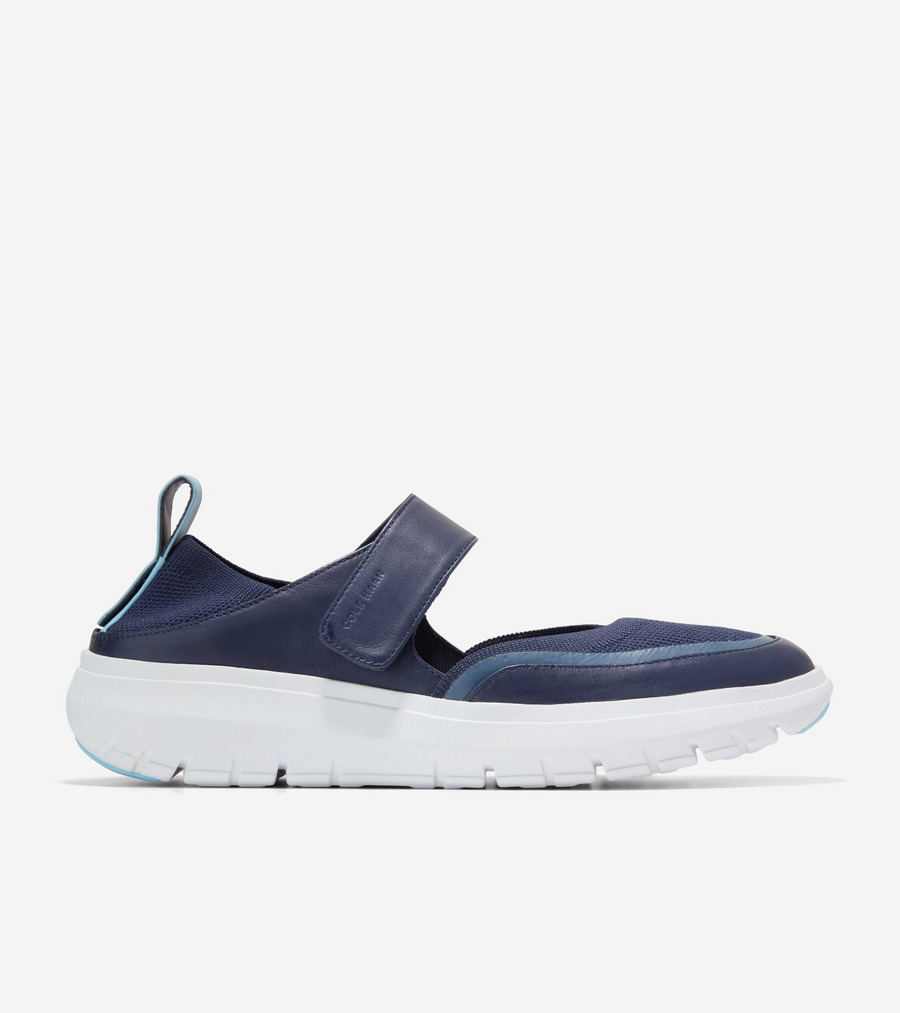電話を掛けるハーン Colehaan ウイメンズ シューズ スニーカー 皆無競技場 ラエリン メリージェーン スニーカー womens W36280 CH 真夜中 お月さま / 天の原 青碧 なめし革