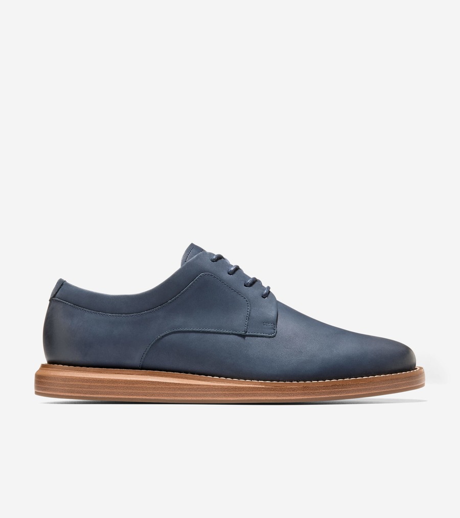 コールハーン Colehaan メンズ シューズ オックスフォード グランド ネオクラシック プレーントゥ オックスフォード mens C43799 ネイビーブレザー ヌバック/イタリアンダークナチュラル 26,928円