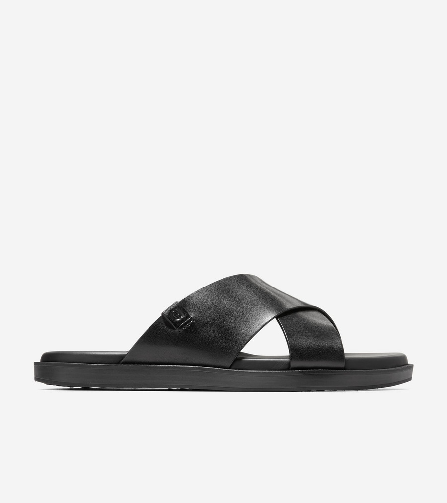 コールハーン Colehaan メンズ シューズ サンダル グランド ネオクラシック クロスストラップ サンダル mens C44897 ブラック/ブラック