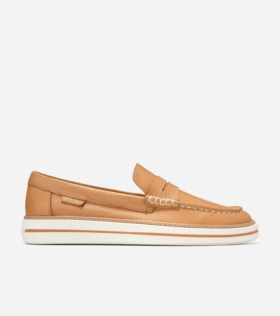 コールハーン Colehaan ウイメンズ シューズ ローファー & モカシン ピンチ ロングウィークエンダー ペニー ローファー womens W35592 ビスケット レザー