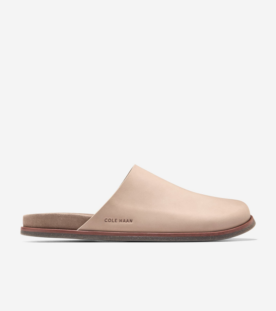 電話を掛けるハーン Colehaan メンズ シューズ サンダル 今めかしい クラシックス ミュール mens C44896 オックスフォードタン ヌバック/うす暗い自然的/ニコチン