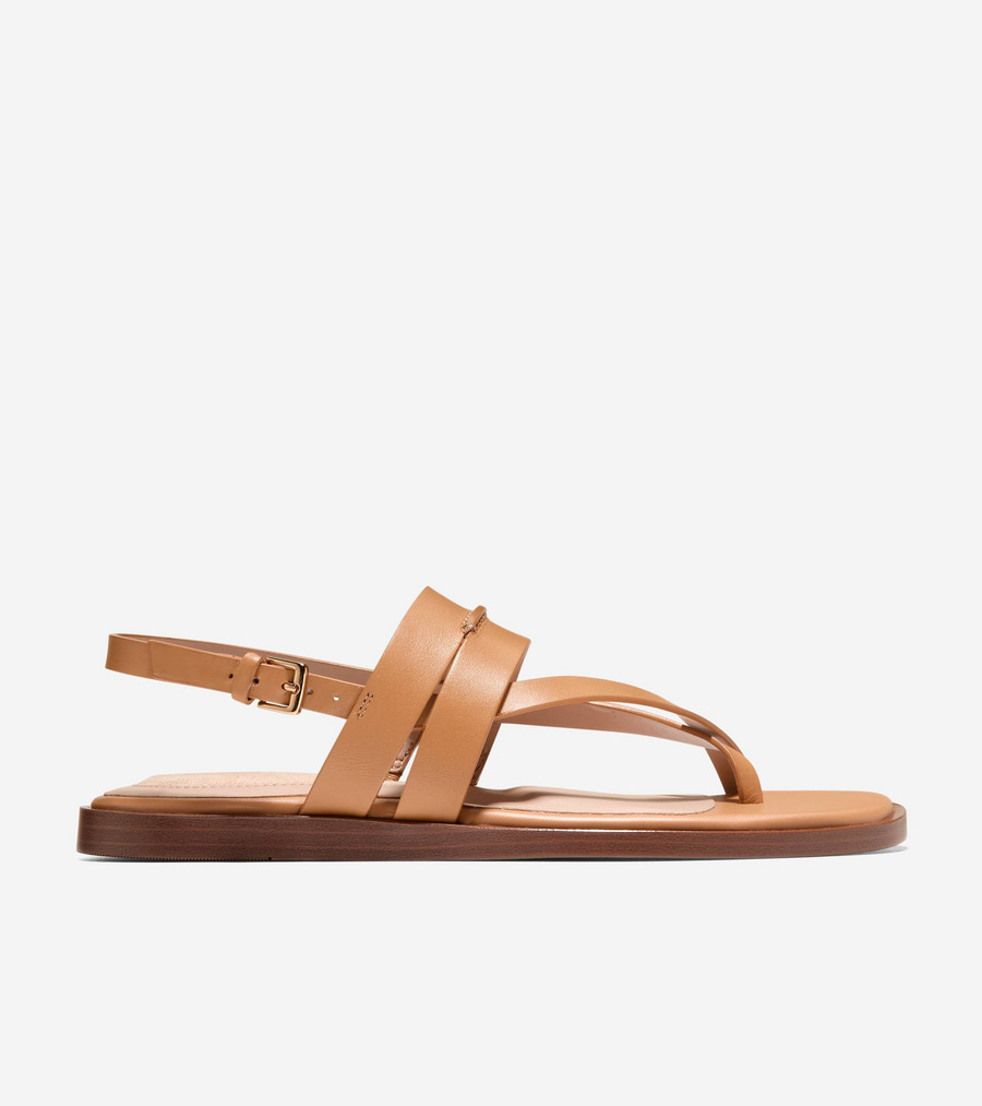 コールハーン Colehaan アウトレット ウィメンズ アウトレット シューズ サンダル ゴートゥー エステラ トング サンダル womens. W35981 ビスケット レザー