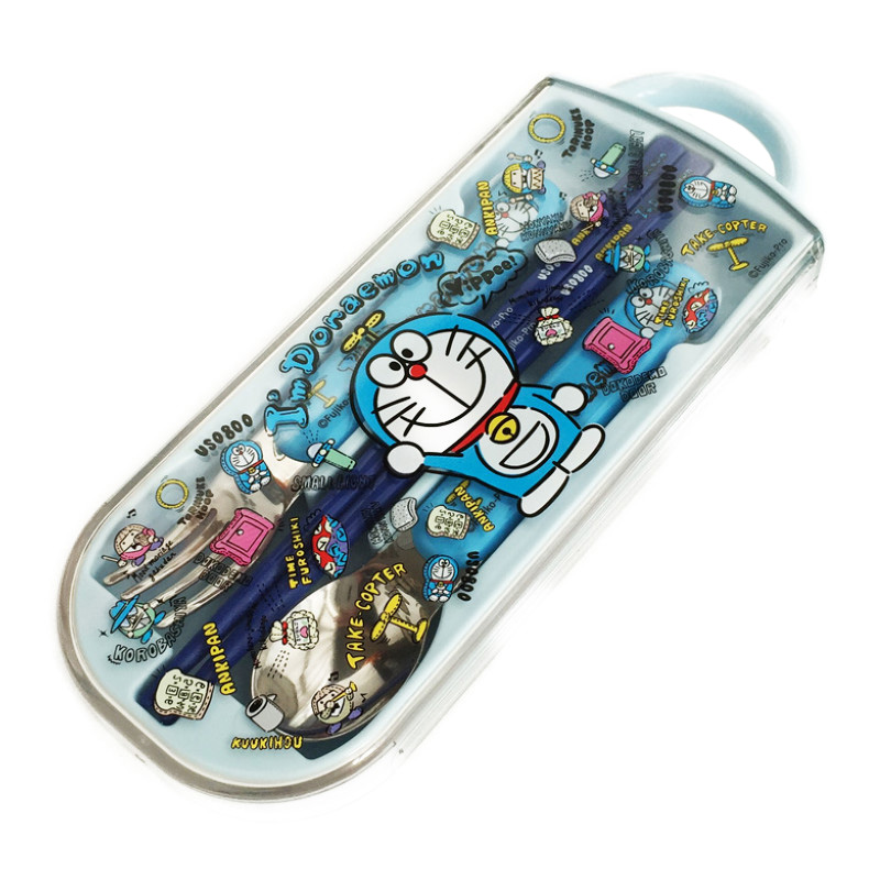 楽天市場 ドラえもん 21 スライド式 箸 スプーンコンビセット Cca1 ５１７７８５ 食洗機対応 I M Doraemon ぬいぐるみいっぱい 生活実用館コレット