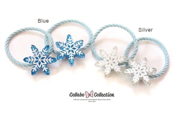 新作☆レジンヘアゴム　八重雪　氷雪 レジン】氷の中に封じ込めたようなスターフラワーのヘアゴムを作りまし