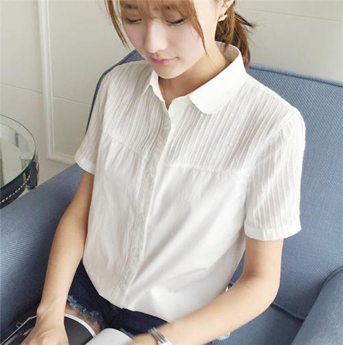 楽天市場 レディースシャツ ブラウス メール便で代引不可 夏 半袖 レディース トップス ブラウス チュニック 白シャツ 普通丈 半袖七分袖 春夏 スキッパーシャツ 上品な大人を演出 プルオーバー 前開き コラボファッション