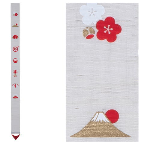 楽天市場】京都洛柿庵 手描き 細タペストリー 駒犬張り子 縁起飾り