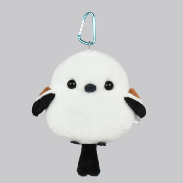 シマエナガ　ふくふくシマエナガ　ぬいぐるみ　イヤーマフ　マスコット ふくふくシリーズ シマエナガ マスコットキーホルダー シマ