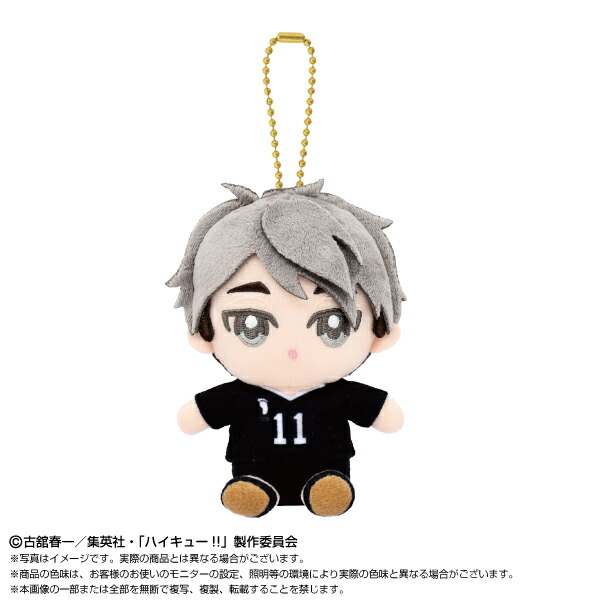 ハイキュー　ちびぐるみ　ちびぬい　北信介 ハイキュー!!】Chibiぬいおすわりマスコット 北 信介