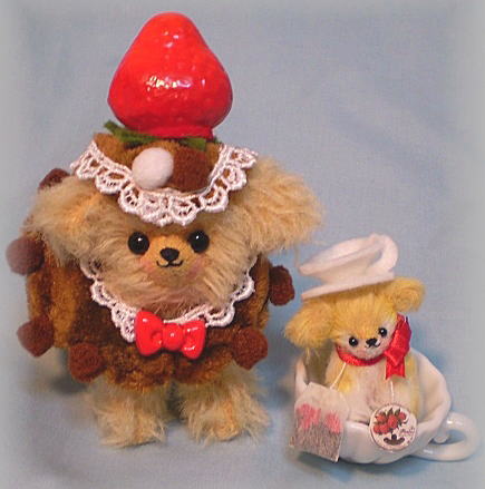 楽天市場】水上千恵製作 テディベアHappy ending : 逸品shopコレコレ