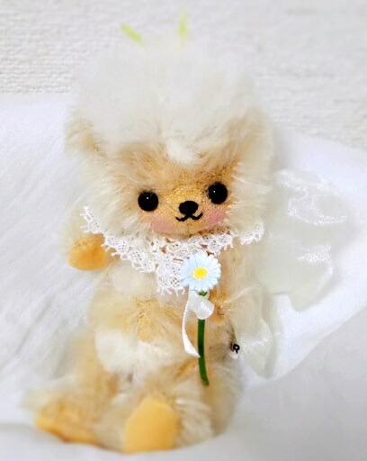 楽天市場】水上千恵製作 テディベアHappy ending : 逸品shopコレコレ