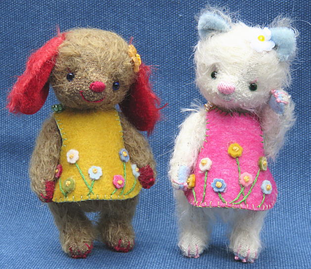 古池晴美製作テディベアまるわんこ・まるにゃんこ|逸品shopコレコレ