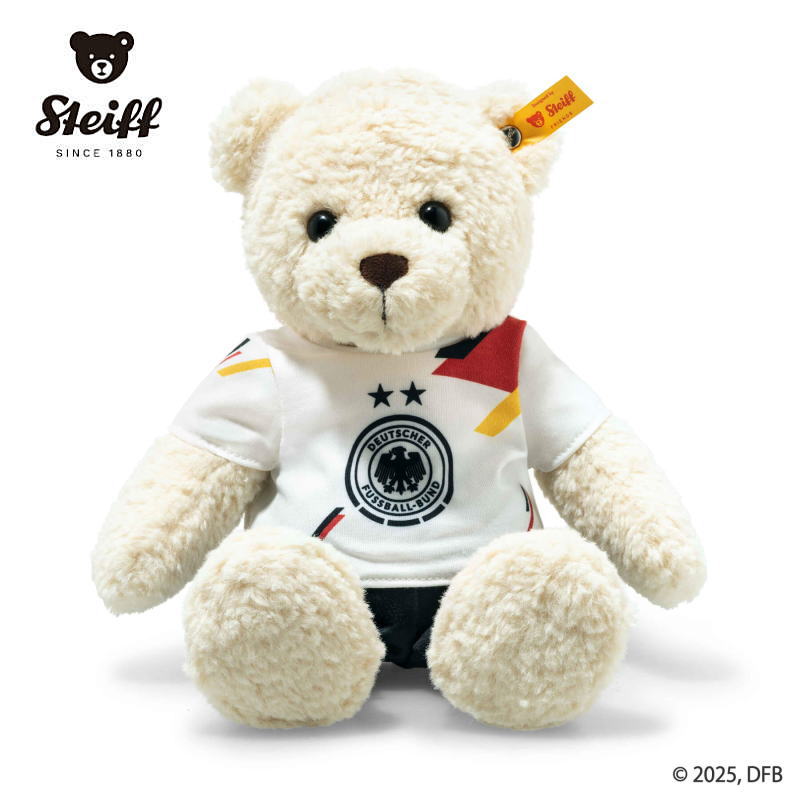 【シュタイフ正規販売店】 Steiff シュタイフ 定番品 テディベア ミラ ドイツサッカー連盟エディション ぬいぐるみ 人気キャラクター ラッピング対応可