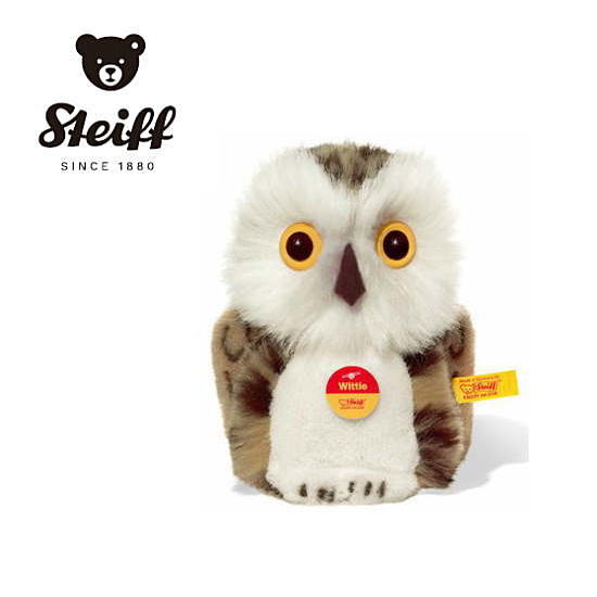 【シュタイフ正規販売店】Steiff シュタイフ 定番品 ふくろうのウィッティ フクロウ 縁起物｜逸品shopコレコレ