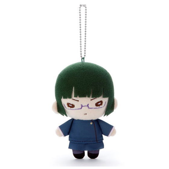 楽天市場】にとたん 呪術廻戦 ボールチェーン付 ぬいぐるみ 伏黒 恵