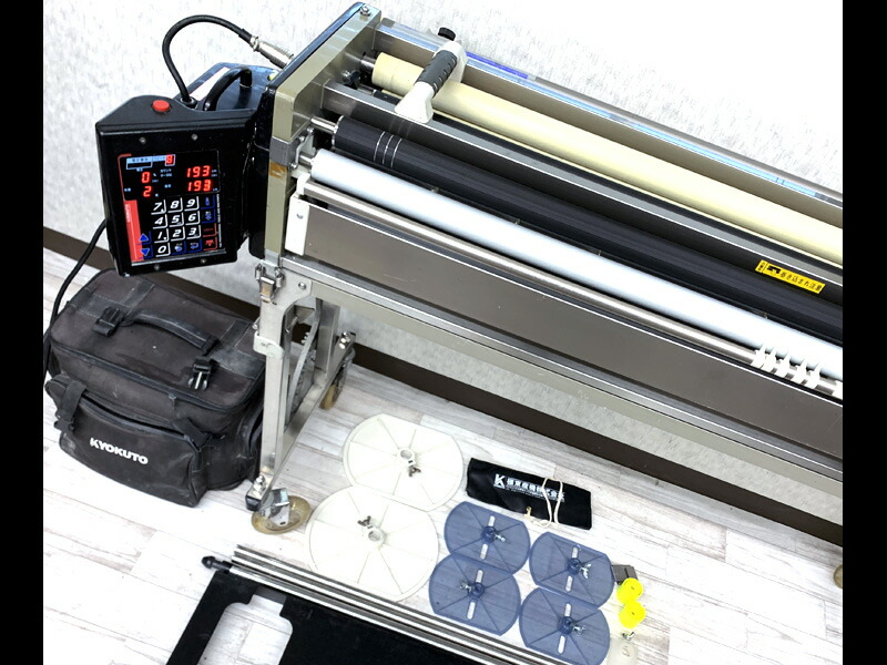 楽天市場 3r0496 Kyokuto Prime M 自動壁紙糊付機 クロス糊付け機 スリッター付き 極東産機 01 中古 コレクト コレクト