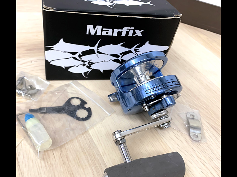 メーカー再生品 3R2337 alpha tackle Marfix N4 ベイトリール ジギング