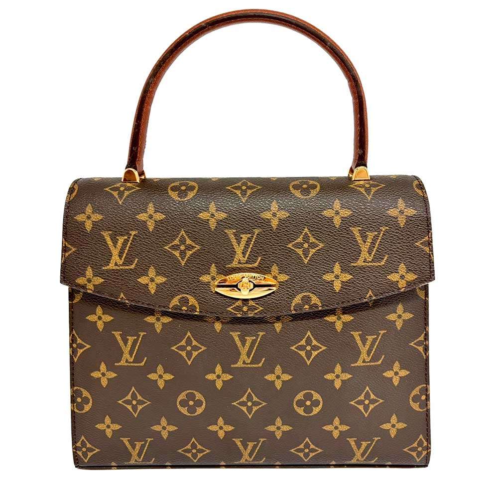 Louis Vuitton マルゼルブ　エピレザー ハンドバッグ 青 2-2219 LOUISVUITTON エピ マルゼルブ ハンドバッグ