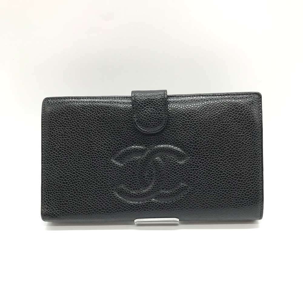 *CHANEL* セブルガ レザー 長財布 ブラック 二つ折り本革 シャネル 楽天市場】CHANEL(シャネル）セブルガ ココマーク レザー 二