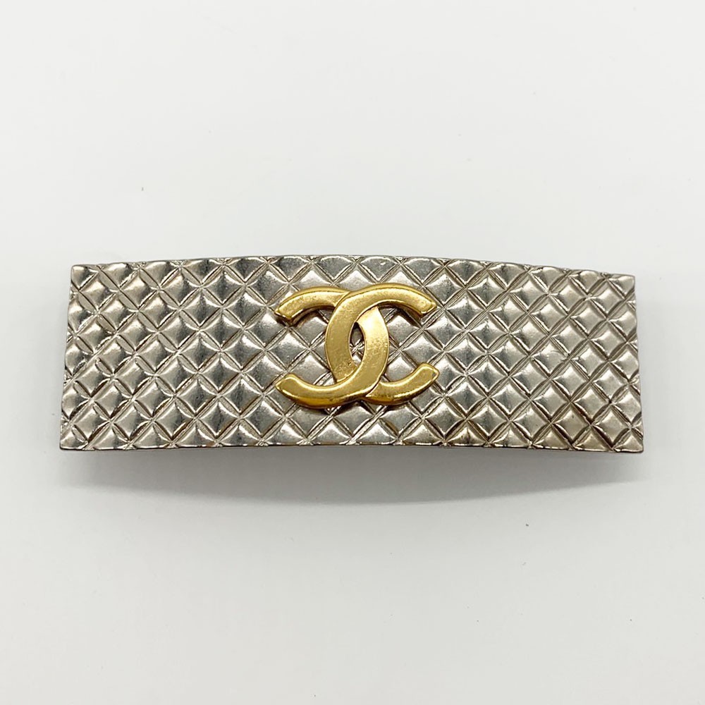 楽天市場】□極美品□ CHANEL シャネル 00 A ロゴ バレッタ ヘア