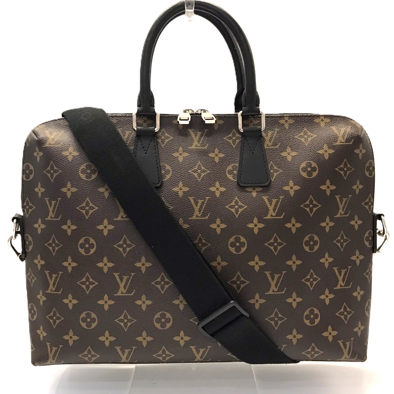 Louis Vuitton ビジネスバッグ 黒 LOUIS VUITTON - 【極美品】ルイヴィトン タイガ ビジネスバッグ