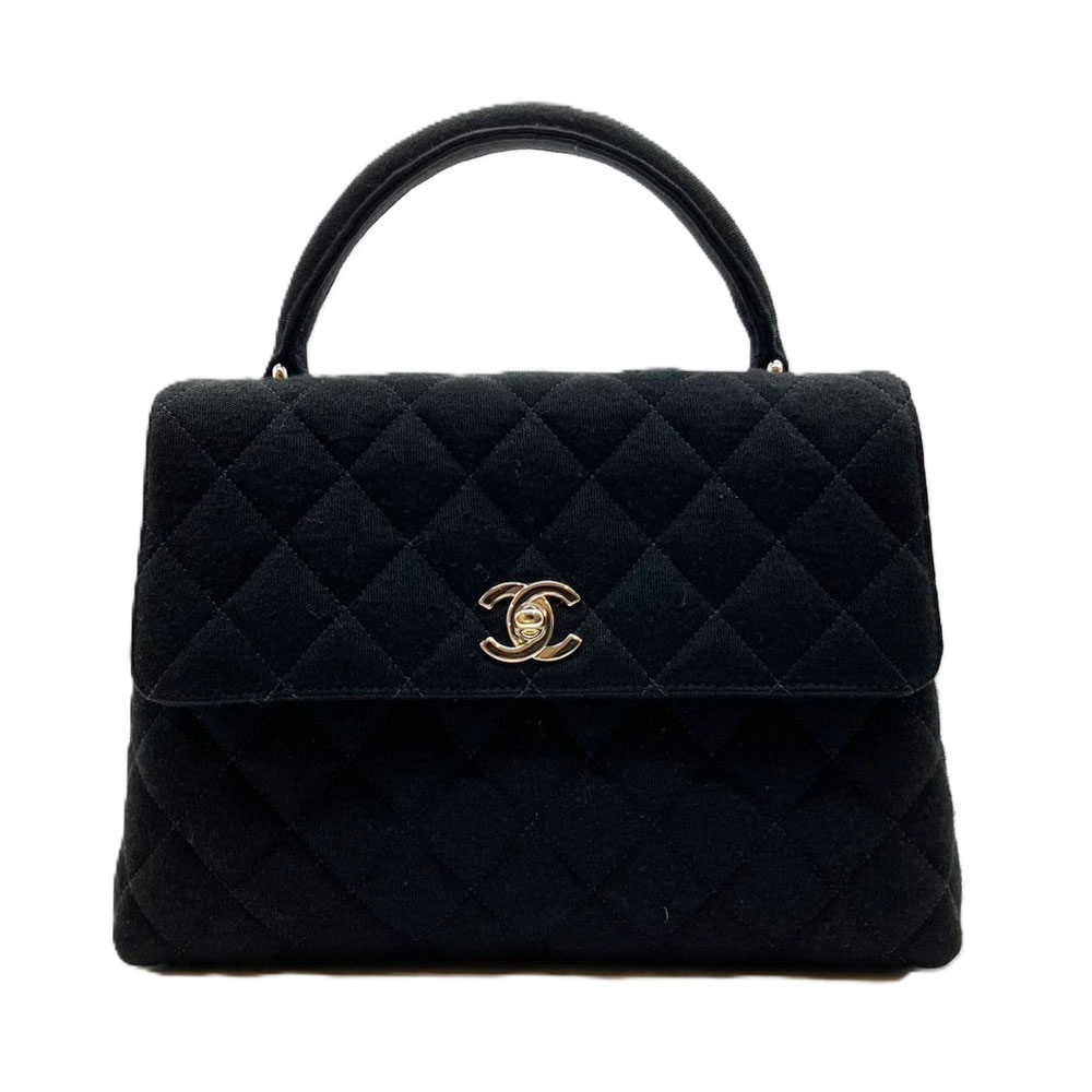 シャネル ヴィンテージ ケリー トップハンドルバッグ キャビア シャネル CHANEL ヴィンテージ トップハンドル ケリー型
