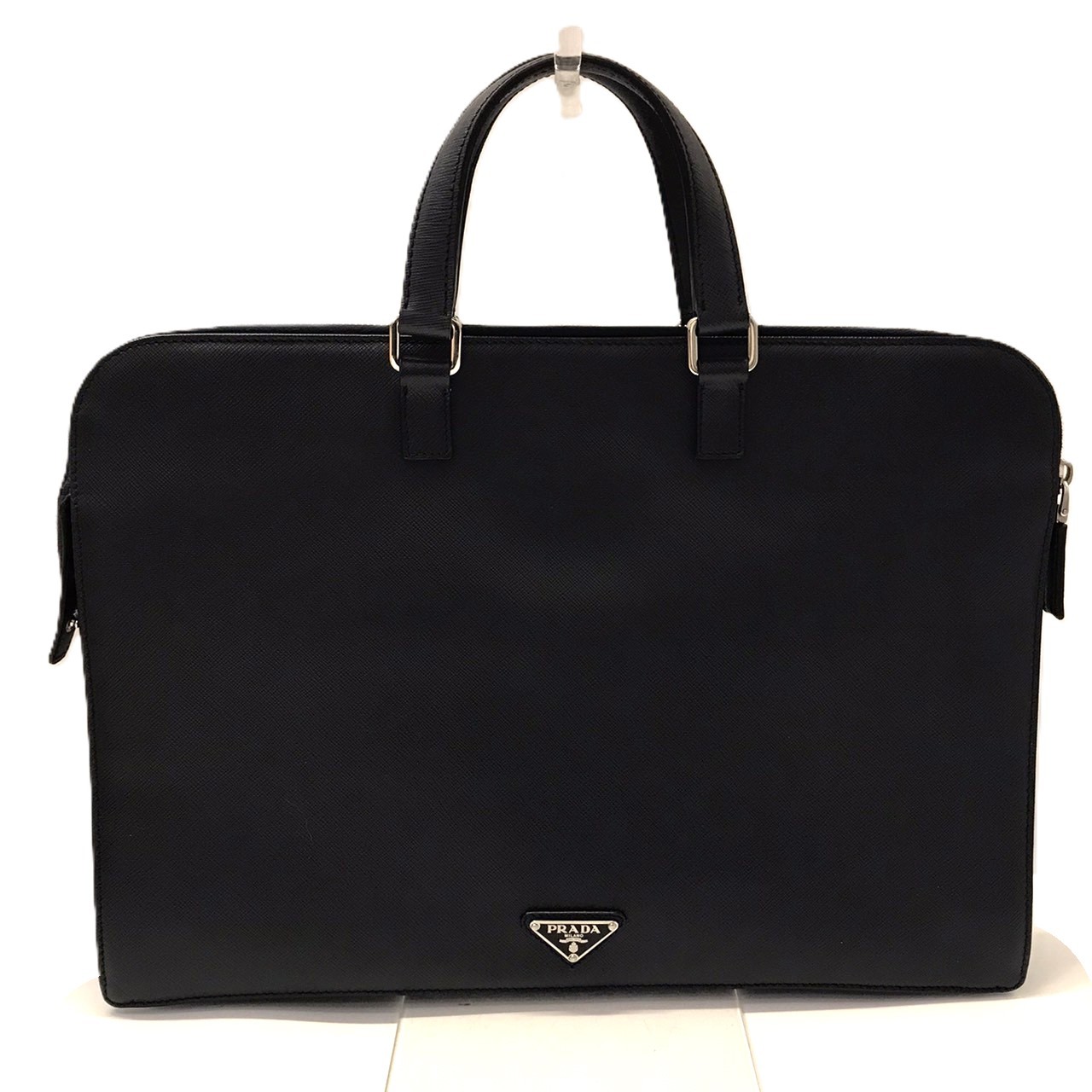 楽天市場】プラダ ブリーフケース 黒 VS0645 メンズ