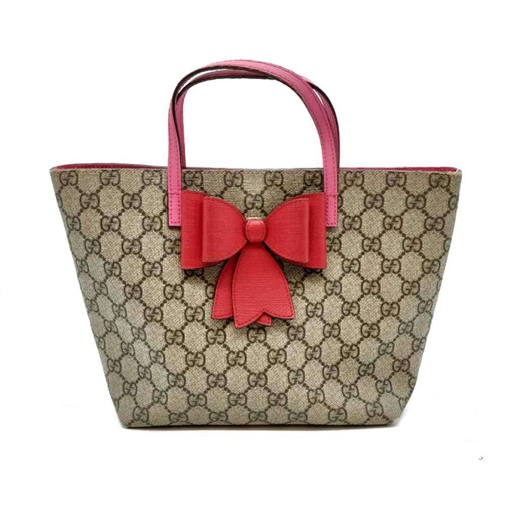 楽天市場】【バッグ】GUCCI グッチ キッズライン GGスプリーム ボウ