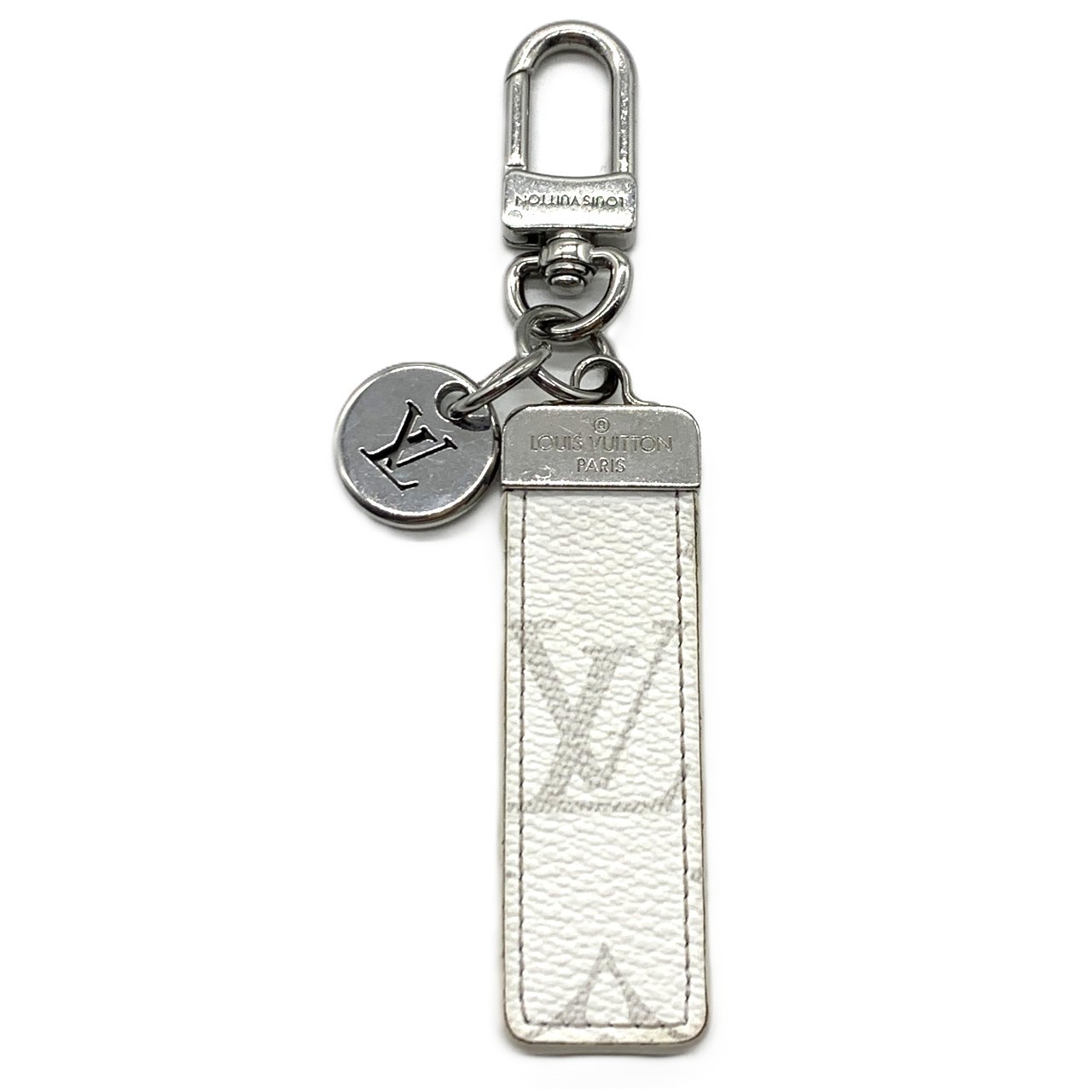ルイ・ヴィトン ネオ LV 野球クラブ  モノグラム タイガラマ ブロンホワイト  キーホルダー B価値づける Louis Vuitton 中古