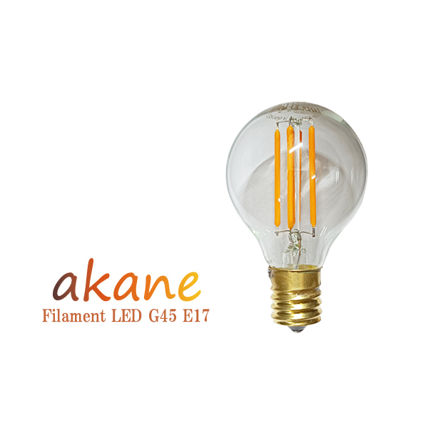 【楽天市場】フィラメント LED 電球 E17 4W 400lm 2700K 電球色