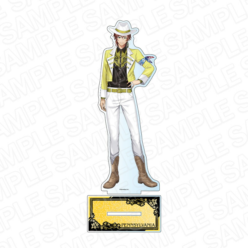 【新品/公式】 千銃士:Rhodoknight_特大アクリルフィギュア ペンシルヴァニア 2周年 ver. 公式グッズ 公式ライセンス colleize コレイズ アニメ キャラクター グッズ画像