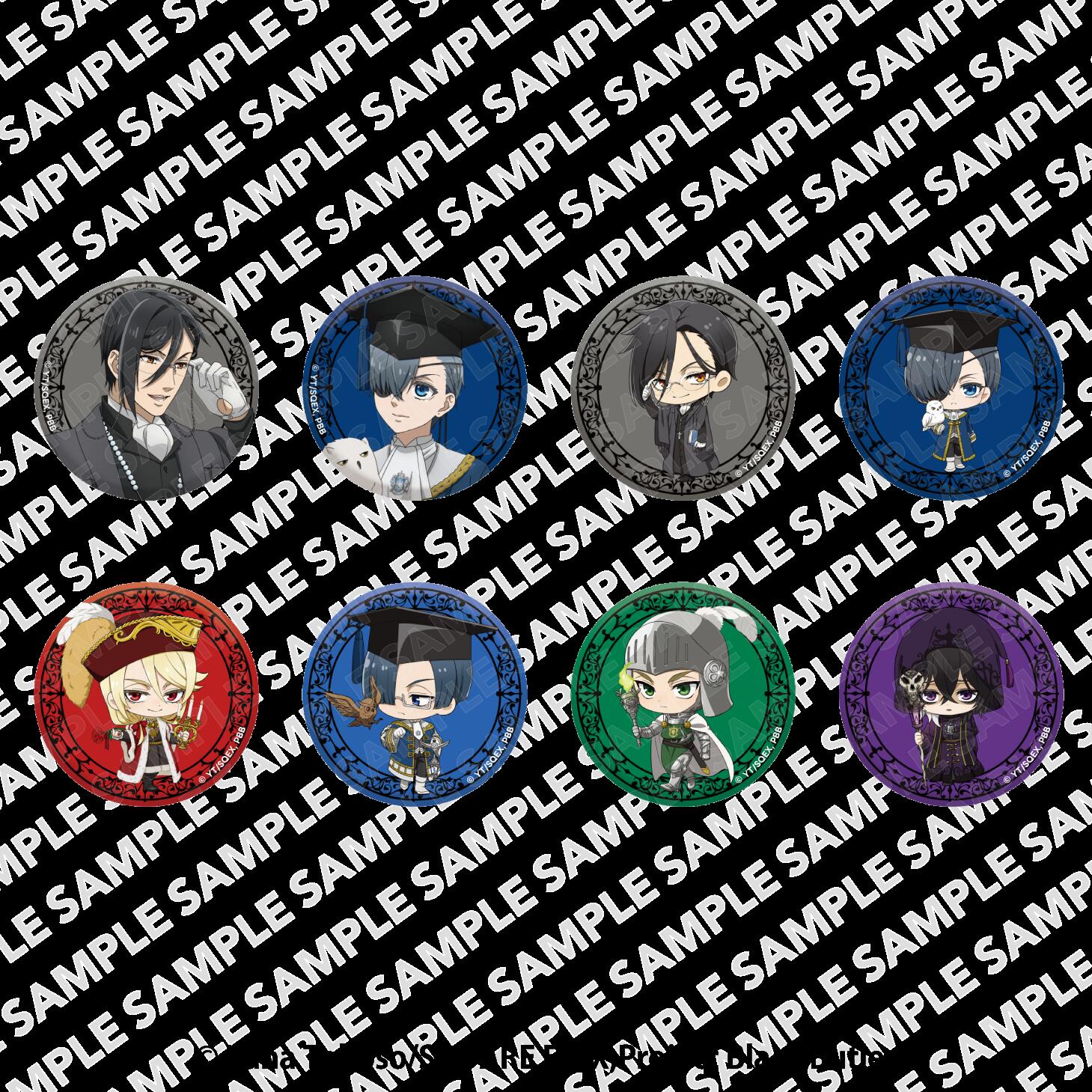 黒執事 ロフト 缶バッジ コンプリートセット 黒執事 ロフト 缶バッジ コンプリートセット 黒執事 ロフト 缶