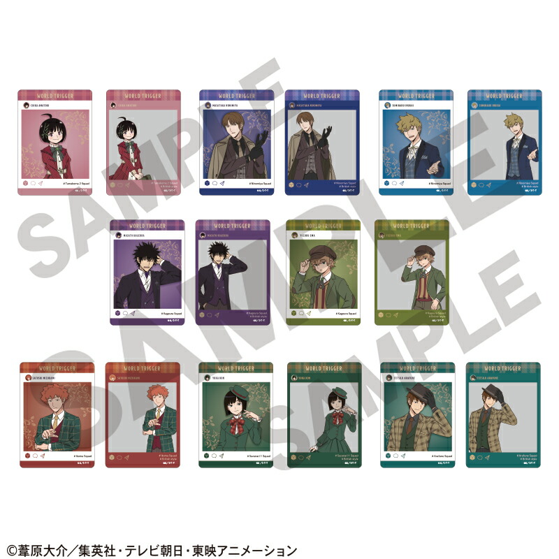 楽天市場】【未開封】 ワールドトリガー アートコースター BOX 全種