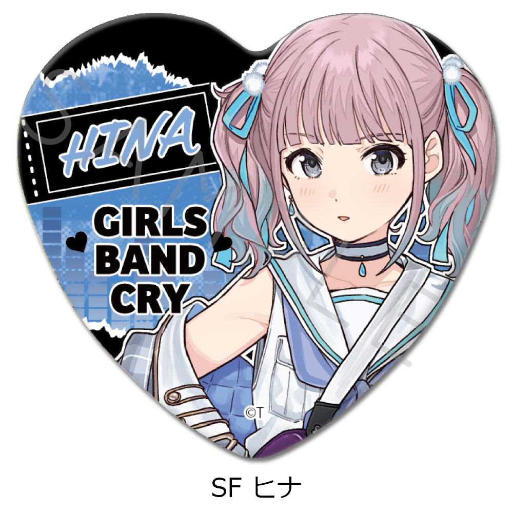 楽天市場】【新品/公式】 ガールズバンドクライ_第2弾 ハート型缶