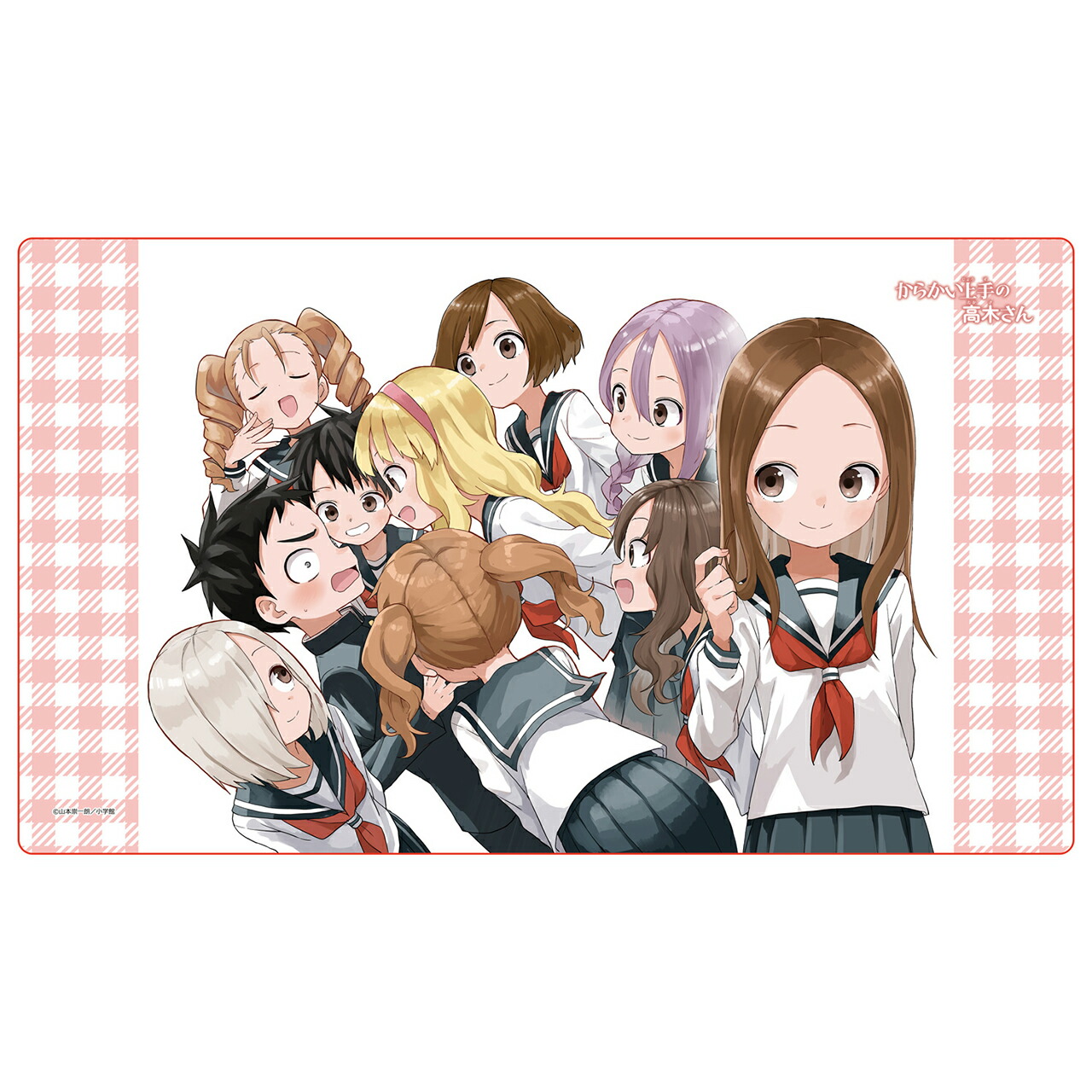 【新品/公式】 からかい上手の高木さん（原作）_ラバーマット（髪型） 公式グッズ 公式ライセンス colleize コレイズ アニメ キャラクター グッズ画像