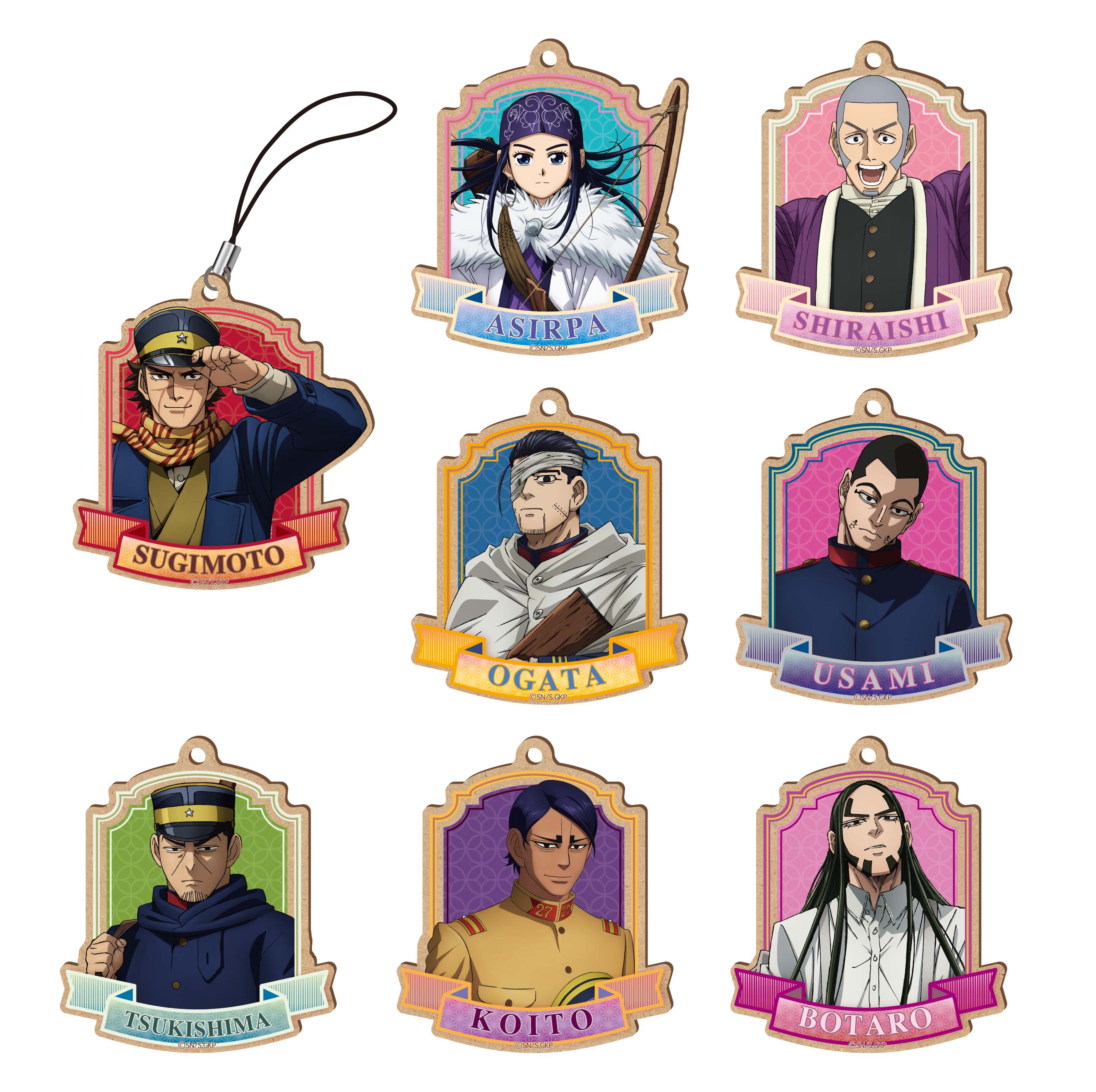 楽天市場】デコラPICアクリル ゴールデンカムイ スタンド・ストーンズ