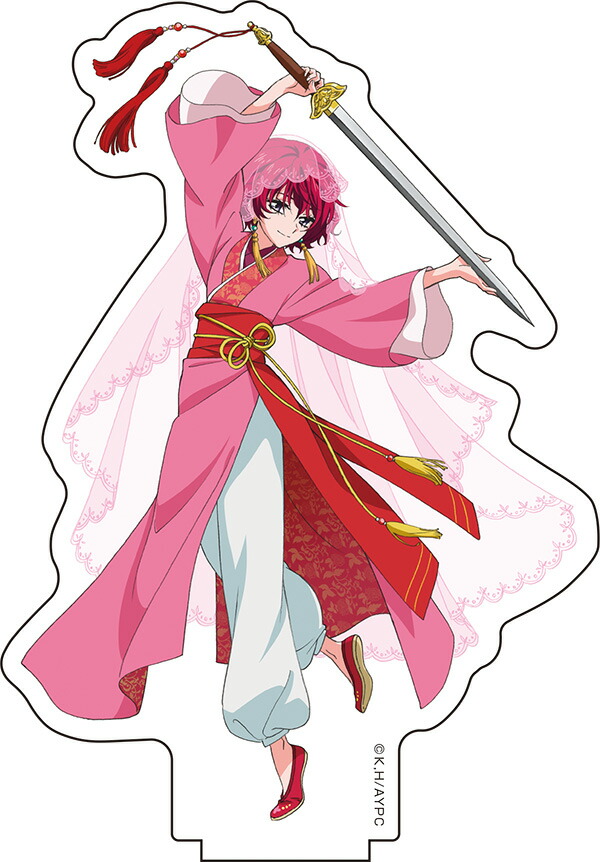 【新品/公式】 暁のヨナ_描き下ろしBIGアクリルスタンド?ヨナ 公式グッズ 公式ライセンス colleize コレイズ アニメ キャラクター グッズ画像