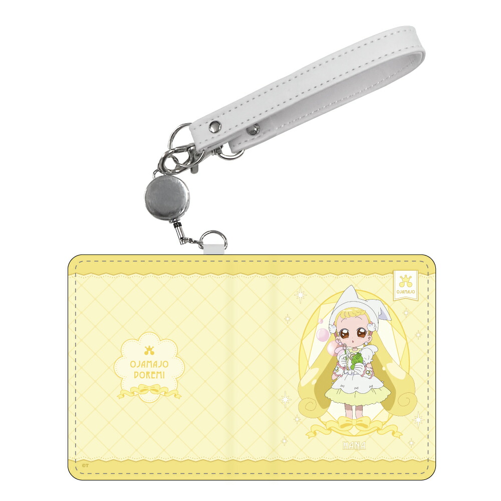 【新品/公式】 おジャ魔女どれみドッカ~ン!_パスケース シャボン玉ver. / ハナ 公式グッズ 公式ライセンス colleize コレイズ アニメ キャラクター グッズ画像