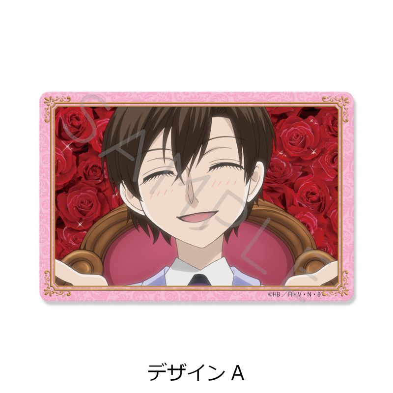 【新品/公式】桜蘭高校ホスト部_クリアカードステッカー デザインA 公式グッズ colleize コレイズ アニメ キャラクター グッズ画像