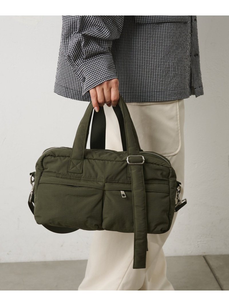 【UNISEX】マルチポケットボストンバッグ COLONY 2139 コロニー トゥーワンスリーナイン バッグ トートバッグ カーキグリーン ブラック【送料無料】[ Fashion]