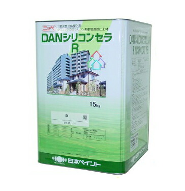 楽天市場】DANシリコンセラR 標準色 ツヤあり 15kg(約10〜13平米分