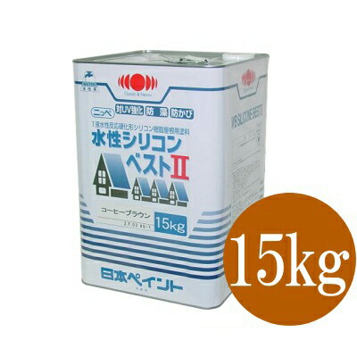 【送料無料】 ニッペ 水性シリコンベスト2 [15kg] 日本ペイント