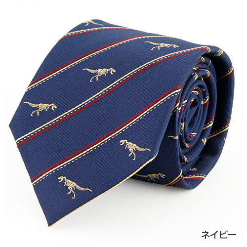 楽天市場】【恐竜柄 ネクタイ ティラノサウルス＆トリケラトプス