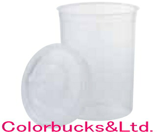 3M PPS【16024】ラージシリーズ（容量840ml）リッドアンドライナーキットLリッド+ライナー25セット使い捨て部の容器(ライナー)と蓋(リッド)のセット｜Colorbucks　カラーバックス