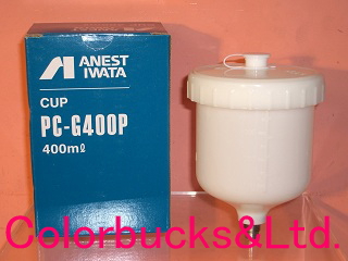 Anest Iwata 6039 PCG600P-2 600ml Plastic Gravity Cup