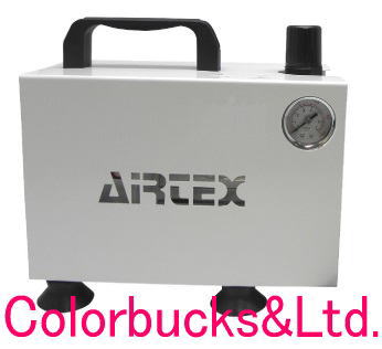 【APC018】【ホワイト】AIRTEX　エアテックス エアーコンプレッサー エアーテックス　エアコンプレッサー エアブラシ用コンプレッサー