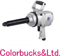 【SI-1766T】信濃機販 インパクトレンチツインハンマー式 / 200粍ロングアンビルタイプ最大限度トルク：1470Nm 差込角25.4粍