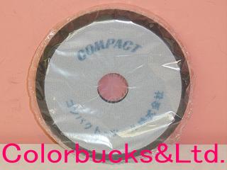 コンパクトツール150φ 10×150×30G-150Nポリッシャー付属 パットサイズ123パイ用ウールバフ(パッドベース