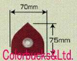 信濃　Shinano フィットサンダー用オプション　コーナーパッド SI-3200Aシリーズ用 70mm×75mm